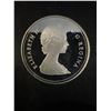 Image 2 : 1983 Universiade Edmonton Commemorative Silver Dollar Coin, 23g, .500 Silver, Canada