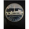 Image 1 : 1984 Canada Silver Dollar Coin, Toronto Commemorative, 23g, .500 Silver, Queen Elizabeth II
