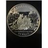 Image 1 : 1989 Canada Mackenzie River Dollar Coin, 23g, .500 Silver, Elizabeth II Obverse
