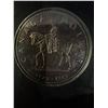 Image 1 : 1973 Canada Dollar RCMP Centennial Coin, 23g, .500 Silver, Queen Elizabeth II