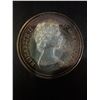 Image 2 : 1973 Canada Dollar RCMP Centennial Coin, 23g, .500 Silver, Queen Elizabeth II