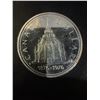 Image 1 : 1976 Canada Parliament Centennial Dollar, 23g, .500 Silver, Queen Elizabeth II Obverse