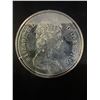 Image 2 : 1976 Canada Parliament Centennial Dollar, 23g, .500 Silver, Queen Elizabeth II Obverse