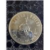 Image 1 : Canada 1875-1975 Calgary Silver Dollar Coin, 500 Silver, 23g, Commemorative Issue