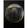Image 2 : 1977 Canada Silver Jubilee Throne of the Senate Dollar, 23g, .500 Silver