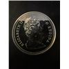 Image 2 : 1975 Calgary Centennial Canada Dollar Coin, Queen Elizabeth II, .500 Silver, 23g