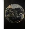 Image 1 : 1986 Vancouver Canada Silver Dollar, 23g .500 Silver Train Commemorative Coin