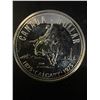 Image 1 : 1975 Calgary Centennial Canada Dollar, 23g, .500 Silver, Queen Elizabeth II Reverse