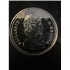 Image 2 : 1975 Calgary Centennial Canada Dollar, 23g, .500 Silver, Queen Elizabeth II Reverse