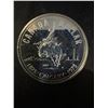 Image 1 : 1975-1975 Calgary Commemorative Canada Dollar Coin, 23g .500 Silver, Queen Elizabeth II