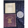 Image 1 : 1951 Festival of Britain Silver Crown Coin with Case and Insert