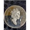 Image 2 : 1990 Canada Kelsey Silver Dollar, 500 Silver, 23g, Commemorative Proof Coin