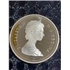 Image 2 : 1986 Canada Dollar 500 Silver Vancouver Commemorative Coin, 23g, Steam Locomotive Design