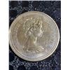 Image 2 : 1973 Canadian Silver Dollar, RCMP Centennial, 23g, 500 Silver, Queen Elizabeth II Obverse