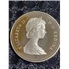 Image 2 : 1989 Canada Mackenzie River Dollar Coin, Queen Elizabeth II, 500 Silver, 23g