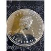 Image 2 : 1978 Canada Commonwealth Games Edmonton Dollar Coin, 500 Silver, 23g, Queen Elizabeth II
