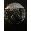Image 2 : Canada 1991 Dollar Coin .500 Silver 23g Frontenac 1816 Commemorative Queen Elizabeth II