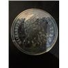 Image 2 : 1980 Canada Silver Dollar Coin, .500 Silver, 23g, Queen Elizabeth II, Polar Bear Design