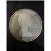 Image 2 : 1989 Canada Silver Dollar Coin, Fleuve Mackenzie River Commem, 23g .500 Silver