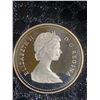 Image 2 : 1987 Canada Davis Strait 400th Anniversary Silver Dollar, 23g, .500 Silver Proof Coin
