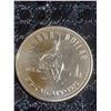 Image 1 : 1975 Calgary Canadian Dollar Coin, 23g, 500 Silver, Queen Elizabeth II, RCMP Design