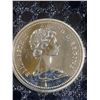 Image 2 : 1975 Calgary Canadian Dollar Coin, 23g, 500 Silver, Queen Elizabeth II, RCMP Design