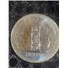 Image 1 : 1977 Canada Silver Jubilee Dollar Coin, 500 Silver, 23g, Queen Elizabeth II Throne Design