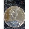 Image 2 : 1974 Winnipeg Centennial Dollar Coin, 500 Silver, 23g, Canada Queen Elizabeth II