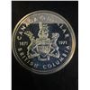 Image 2 : 5 Canada 1971 British Columbia Centennial Dollar 23g .500 Silver Coins, 115g Total Silver