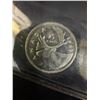 Image 2 : 1968 Canada 25 Cent ICCS MS-65 Silver Coin, Heavy Cameo, .800 Silver, 5.8g