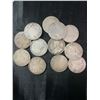 Image 1 : Pre-1919 Canadian .925 Silver Coins Collection, 136g Total, Includes 50 Cent and Newfoundland