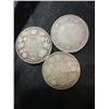 Image 2 : Pre-1919 Canadian .925 Silver Coins Collection, 136g Total, Includes 50 Cent and Newfoundland