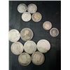 Image 2 : Canadian .925 Silver 5, 10, 25 Cent Coins, 49g Total, Edward VII & George V Monarchs