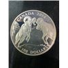 Image 2 : 2014 Canada $100 Bighorn Sheep Coin, .9999 Fine Silver, 32g, Elizabeth II Obverse