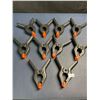 Image 6 : 10pcs 4.5" Large Spring Clamps/Heavy-Duty Plastic Clips; 2" Max Opening Size - Brand New