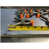 Image 8 : 10pcs 4.5" Large Spring Clamps/Heavy-Duty Plastic Clips; 2" Max Opening Size - Brand New