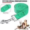 Image 3 : 12-Pack Colorful 5FT Dog Leashes/Pet Leashes for Small-Medium Dogs, Play, Backyard, etc. New!