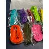 Image 7 : 12-Pack Colorful 5FT Dog Leashes/Pet Leashes for Small-Medium Dogs, Play, Backyard, etc. New!