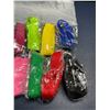 Image 8 : 12-Pack Colorful 5FT Dog Leashes/Pet Leashes for Small-Medium Dogs, Play, Backyard, etc. New!