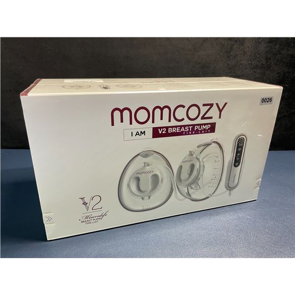 Momcozy V2 Breast Pump - Ultra-Light Portable Wearable Pump; Hands Free Breast Pump - NEW SEALED!!