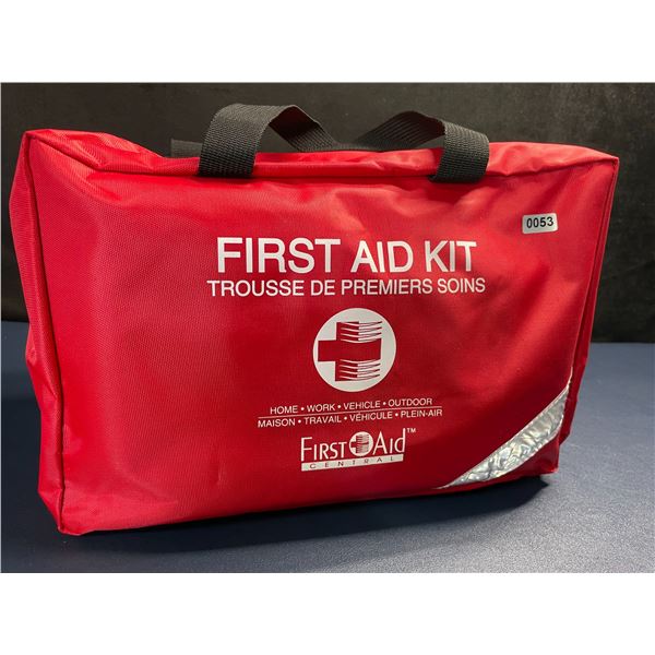 First Aid Central Essential First Aid Kit - Great for Home/Work/Vehicle/Outdoors - Brand New!