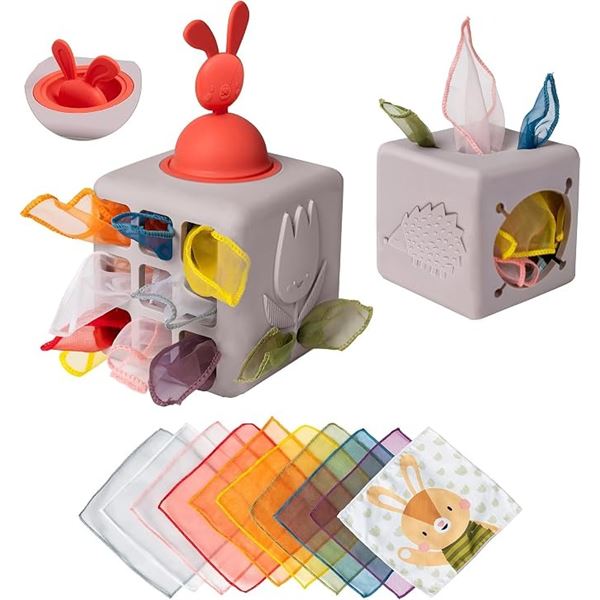 Taf Toys Pop-Up Tissue Box Interactive/Developmental Toy for Babies/Toddlers (12m+) - New Sealed!