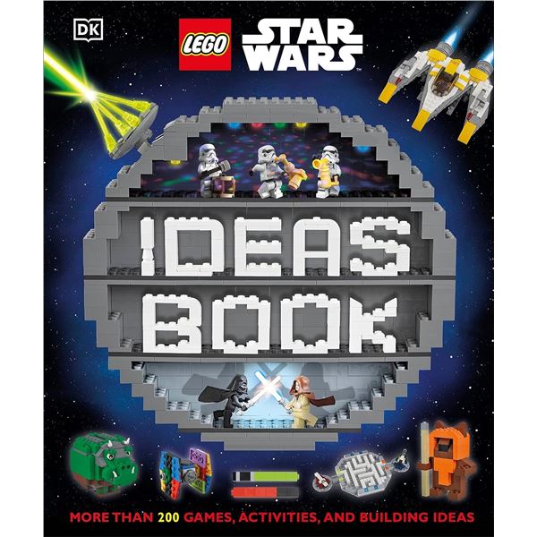 LEGO Star Wars Ideas Book - Mode Than 200 Games, Activities, & Building Ideas - New