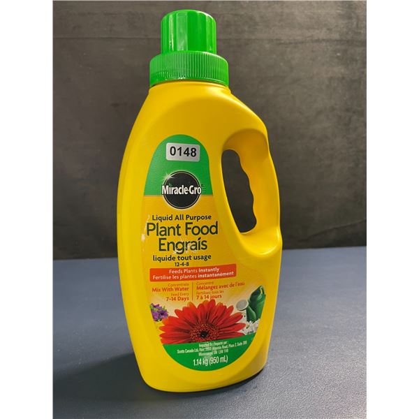 MiracleGro Liquid All-Purpose Plant Food (1.14kg) Feeds Plants Instantly - New