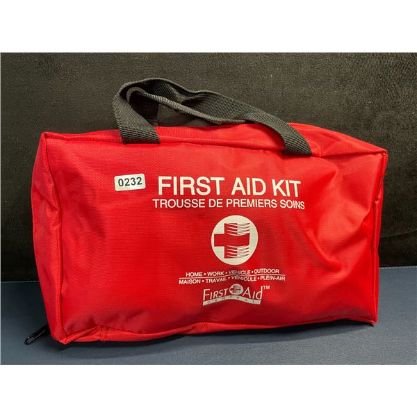 First Aid Central Essential First Aid Kit - Great for Home/Work/Vehicle/Outdoors - Brand New!