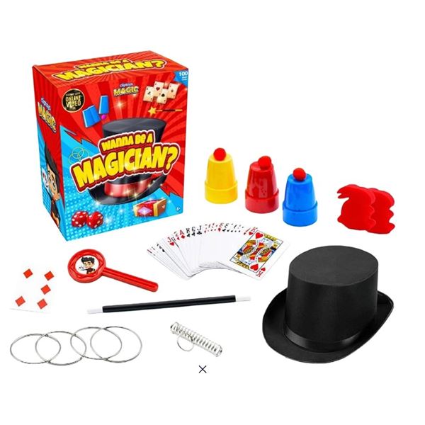 ClipToys "Wanna Be A Magician?" Toy Play Set (Ages 6+) Brand New!