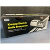 Image 8 : Electric Knife Sharpener for Kitchen - 3-Stage Diamond Abrasive Sharpener, 15° Guide - NEW