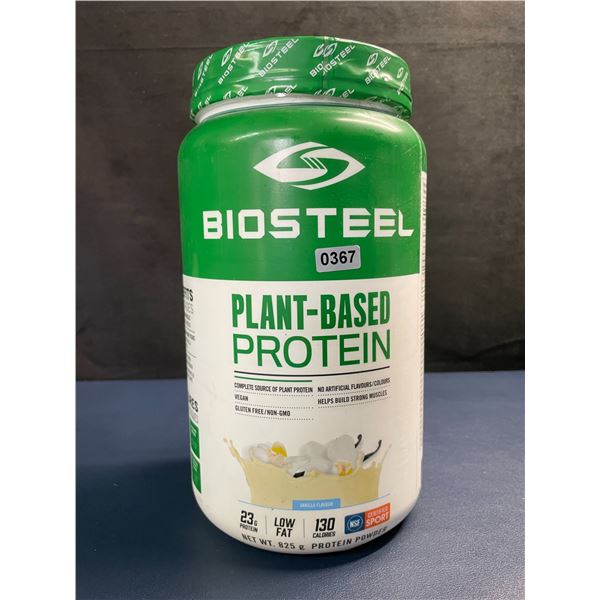BIOSTEEL Plant-Based Protein Powder (825g) Vanilla Flavour - New Sealed