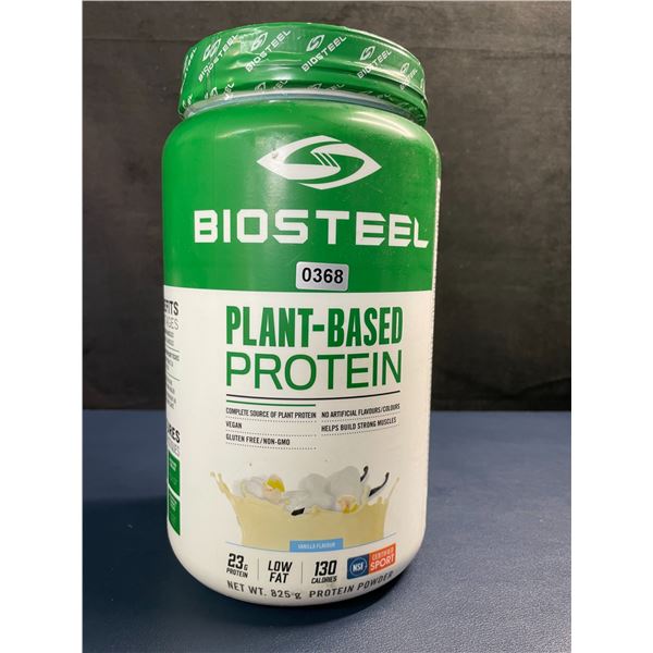 BIOSTEEL Plant-Based Protein Powder (825g) Vanilla Flavour - New Sealed