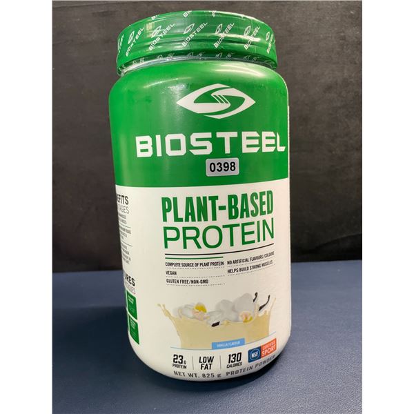 BIOSTEEL Plant-Based Protein Powder (825g) Vanilla Flavour - New Sealed